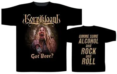 Buy  Korpiklaani - Got Beer? T-Shirt-L #98907 • 15.40£