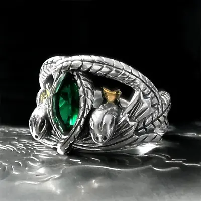 Buy Aragorn Rings Of Barahir LOTR Wedding Ring For Men Movie Fan Jewelry • 1,401.90£