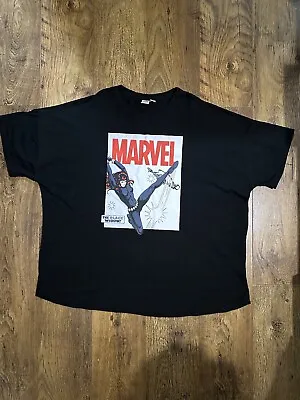 Buy Marvel The Black Widow Tshirt  Black Men’s  Size 2XL • 14.90£