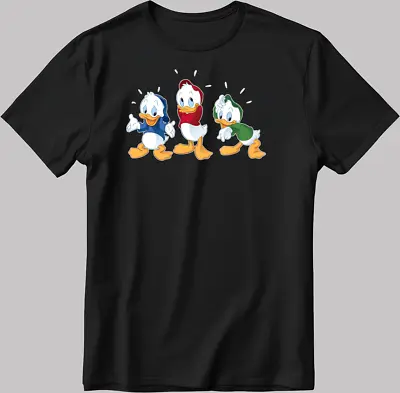 Buy Baby Duck DackTales Short Sleeve White-Black Men's / Women's T Shirt N535 • 10£
