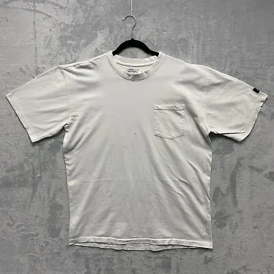 Buy Dickies Pocket T Shirt Men’s XL Tall White Short Sleeve Cotton • 3.70£