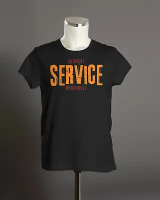 Buy Motherwell T Shirt - Saturday SERVICE - Hooligans - Punk  - Organic - Unisex • 19.95£