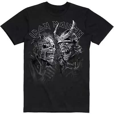 Buy Iron Maiden Unisex T-Shirt: Senjutsu Large Grayscale Heads OFFICIAL NEW  • 19.60£