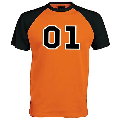 Buy 01 General 2 Tone Baseball T-Shirt - Dukes Lee  Fan Film Unisex Mens Top • 11.82£