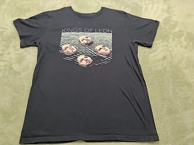 Buy Kings Of  Leon Official 2017 Mens Black USA Made Tour T-shirt  Cities Size L • 14.22£