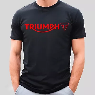Buy Mens TRIUMPH Logo T Shirt Motorcycle Vintage Shirt Biker Gift Funny Bike Shirt • 10.99£