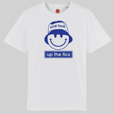 Buy One Love Up The Tics White Organic Cotton T-shirt For Fans Wigan Athletic Gift • 22.99£