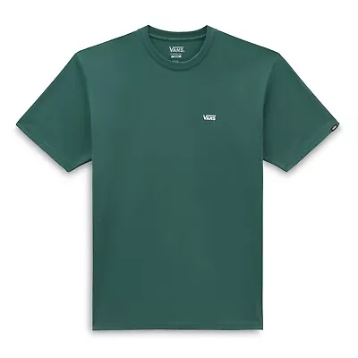 Buy VANS - Mens Left Chest Logo T-Shirt - Bistro Green - Casual Short Sleeve Top • 24£