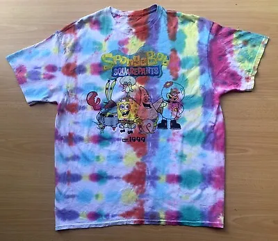 Buy SpongeBob SquarePants Vintage T-shirt Size XL Mens Womens 1999 • 9.95£