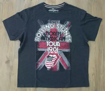 Buy Rolling Stones -  North American Tour 1981  T-shirt -  Size Large • 9.99£
