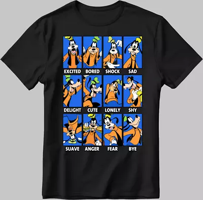 Buy Pluto Disney Moods Short Sleeve W/B Men / Women T Shirt C541 • 11£