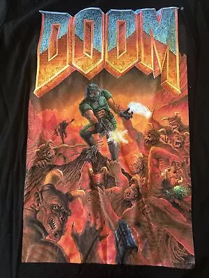 Buy DOOM Game T-shirt Large L Bethesda Games Tee DOOM Vintage New With Tags • 25£