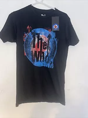 Buy The Who Black Classic Target Mod Small Rock T Shirt Target Design • 9.99£