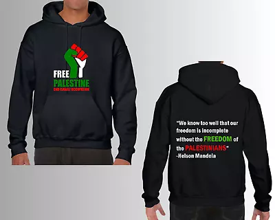 Buy Free Palestine Hoodie Or T-Shirt+ Back/ All Proceedings Of Profits To Palestine • 27.99£