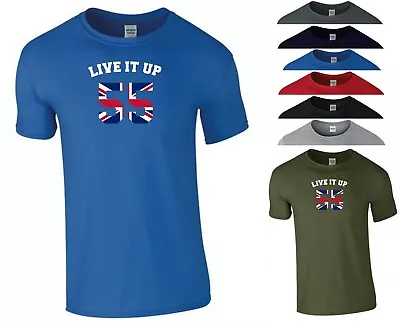Buy Live It Up 55 T Shirt Rangers Football Celebrations Fans Xmas Gift Men Tee Top • 9.19£