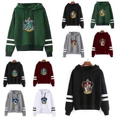 Buy Unisex Harry Potter Costume Hoodie Pullover Sweatershirt Hooded Top Xmas Gift UK • 11.99£