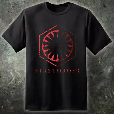 Buy Star Wars Rogue One Episode VII 7 8 First Order Distressed Logo T Shirt • 19.99£