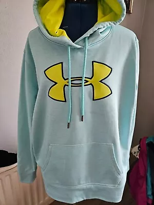Buy Under Armour Mint Green Hoodie Womens Size Xl • 3.99£
