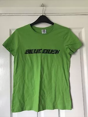 Buy Billie Eilish Stedman T Shirt Size S Green  • 2£