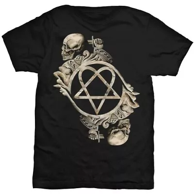 Buy HIM Bone Sculpture T-Shirt Gr.L The 69 Eyes The Rasmus Evanescence The Mission • 23.63£