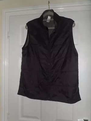 Buy ROHAN Size Men's Large Black Lightweight Quilted 'Spark' Vest Gilet Bodywarmer • 8.99£