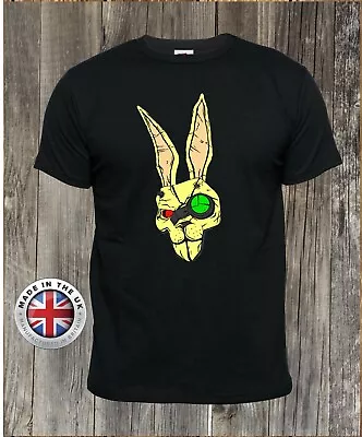 Buy Borderlands T Shirt Tiny Tina Rabbit Mask Black Tshirt,unisex+ladies Fitted • 14.99£