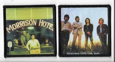 Buy Lot Of 2 THE DOORS Printed SEW-ON PATCHES 100% Official Licensed Merch • 5.59£