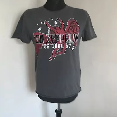 Buy Retro Led Zeppelin Band T’shirt US Tour ‘77 Size Small • 9.99£