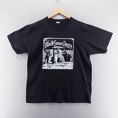 Buy Black Stone Crows T Shirt XL Black Graphic Print 2012 Rock Band Music Concert • 15.03£