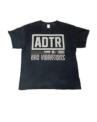 Buy A Day To Remember Tour T-shirt Men's Large Black Bad Vibrations 2017 • 29.99£
