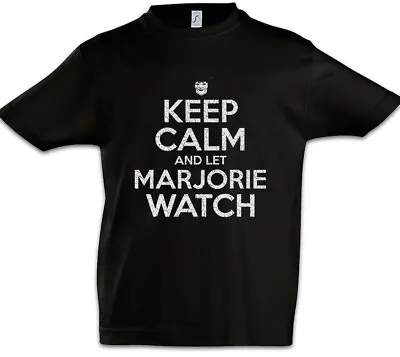 Buy Keep Calm And Let Marjorie Watch Kids Boys T-Shirt American Fun Horror Story • 16.99£