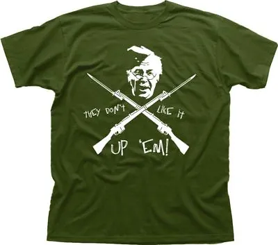 Buy Dads Army Home Guard Captain Mainwaring Printed T-shirt 9378 • 12.55£