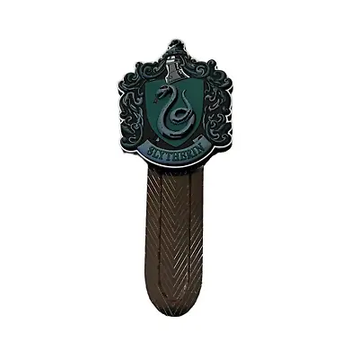 Buy Wizarding World Of Harry Potter Slytherin House Crest Book Mark Official Merch • 11.56£