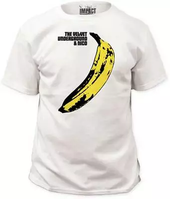 Buy VELVET UNDERGROUND - Warhol Banana On White:T-shirt - NEW - LARGE ONLY • 22.12£