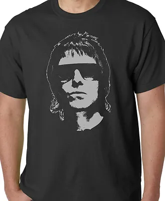 Buy Mens ORGANIC Cotton T-shirt LIAM GALLAGHER Music Legend Clothing Oasis Gift • 10.45£