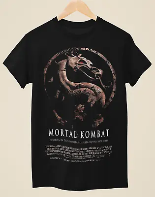 Buy Mortal Kombat - Movie Poster Inspired Unisex Black T-Shirt • 14.99£
