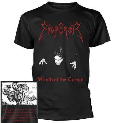 Buy Emperor Wrath Of The Tyrant Shirt S-XXL Tshirt Black Metal Band T-Shirt Official • 25.28£