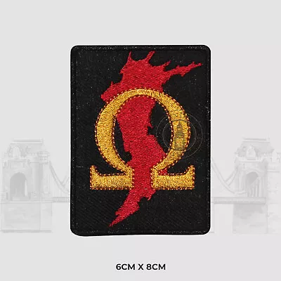 Buy GOD OF WAR Iron On Sew On Patch Embroidered Patch For Badge T-Shirt Bags Etc • 2.39£