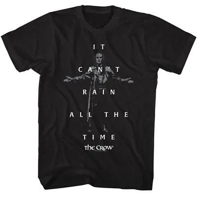 Buy The Crow 1994 Movie Eric Draven It Can't Rain All The Time Quote Men's T Shirt • 38.94£