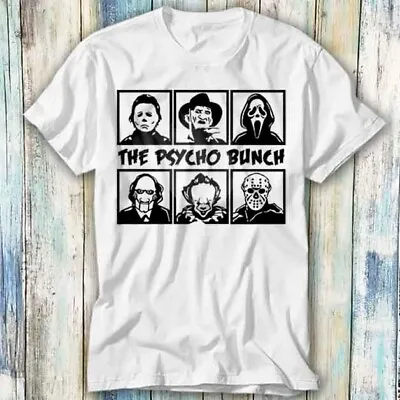 Buy The Psycho Bunch Horror Team Squad T Shirt Meme Gift Top Tee Unisex 901 • 6.35£
