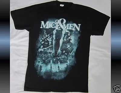 Buy OF MICE & MEN Size Large Black T-Shirt • 9.38£
