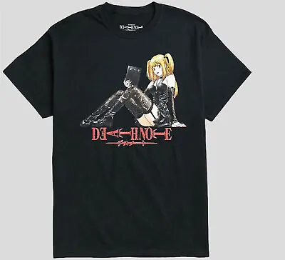 Buy Death Note Misa Amane Anime Black T- Shirt Official Merch • 18.94£