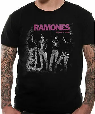 Buy Official Ramones Rocket To Russia T-Shirt • 11.99£