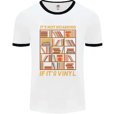 Buy Funny Vinyl Records Turntable Music LP Mens Ringer T-Shirt • 8.99£