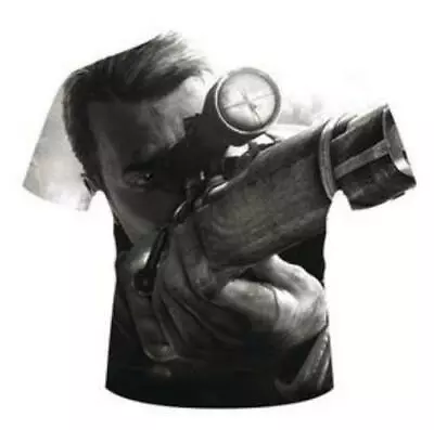 Buy Sniper Elite All Over New Officially Licensed Gaming T-shirt • 8.08£