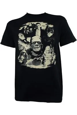 Buy UNIVERSAL MONSTERS T-shirt.....Frankenstein..Dracula..Wolfman...The Mummy • 24£