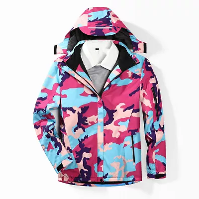 Buy USB Electric Heating Jacket Warm Unisex Men Winter Outdoor Camouflage Waterproof • 77.39£