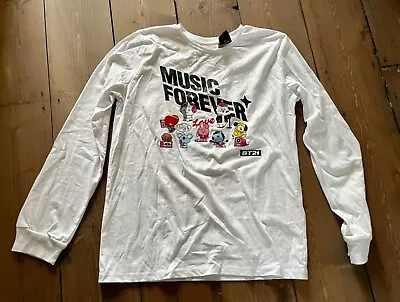 Buy BT21 Music Forever Long Sleeved Top Age 11-12 Unisex • 4£