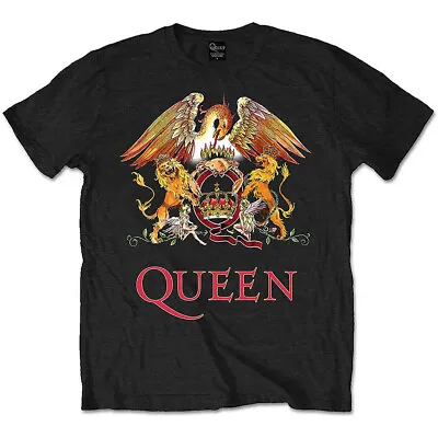Buy Queen Classic Crest T-Shirt OFFICIAL • 15.19£