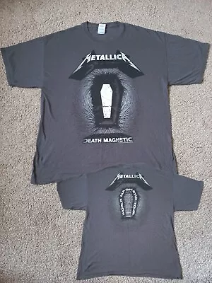 Buy Metallica 2010 Death Magnetic Tour T-Shirt - Size XL - Heavy Thrash Metal Slayer • 12.99£